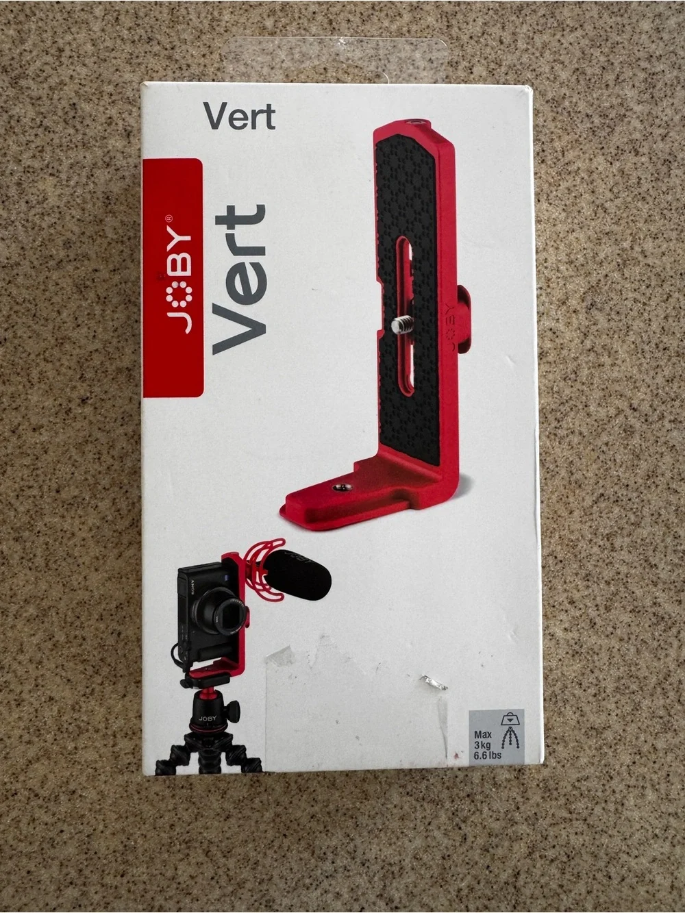 Joby Vert Vertical L Bracket DSLR Mirrorless Cameras Gorillapod Technology NEW